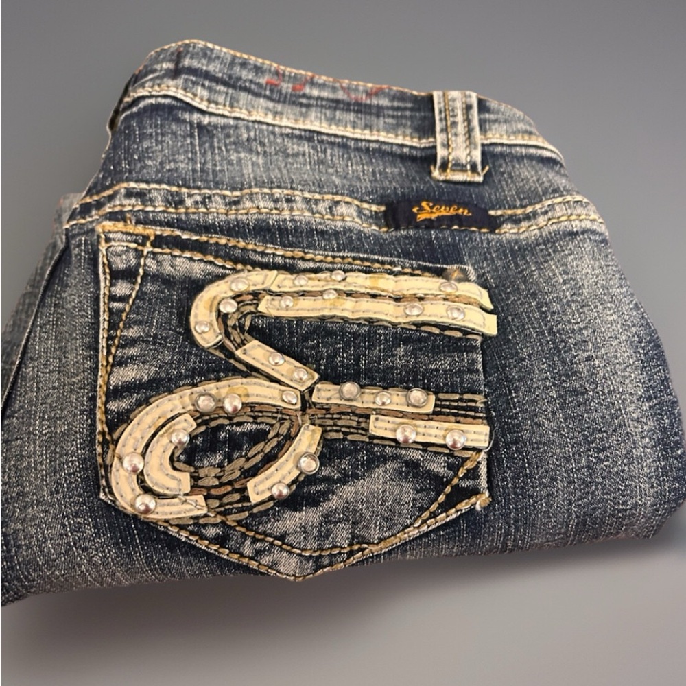 Seven7  Embellished Women's Jeans size 27 skinny